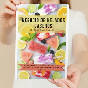 Imagen de portada para Ebook NEGOCIO DE LOS HELADOS CASEROS 