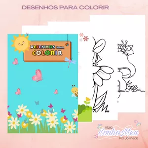 Imagem de capa para o Ebook REVISTAS PARA COLORIR