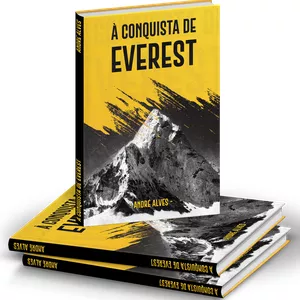 Imagem de capa para o Ebook À Conquista de Everest