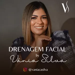 Imagem de capa para o Curso online Drenagem Facial by Vánia Sìlva 