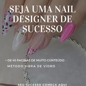 Imagem de capa para o Ebook SEJA UMA NAIL DESIGNER DE SUCESSO E TENHA CLIENTES TODOS OS DIAS