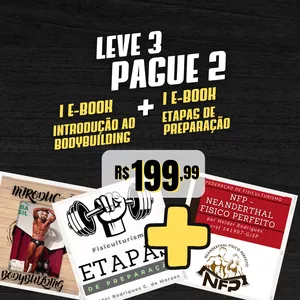 Imagem de capa para o Ebook COMBO 1 - FISICULTURISMO &amp; FITNESS