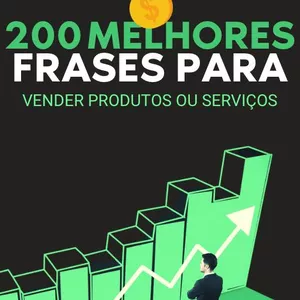 Imagem de capa para o Ebook 200 Melhores Frases Para Vender Produtos ou Serviços