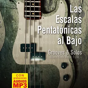 Imagen de portada para Curso online escalas pentatónicas de bajo eléctrico 