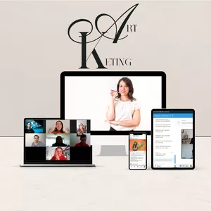 Imagen de portada para Curso online ARTketing (Escuela de Negocios para Artistas) 