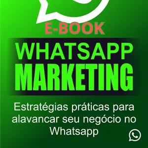 Imagem de capa para o Ebook E-BOOK WHATSAPP MARKETING