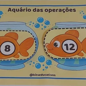 Imagem de capa para o Ebook Jogo Aquário das operações 