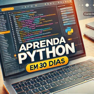 Imagem de capa para o Ebook Aprenda Python em 30 Dias