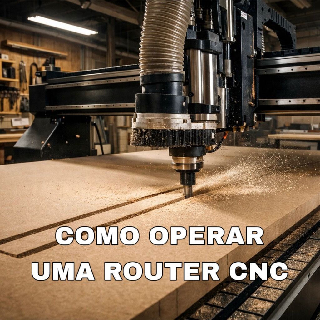Imagem do produto Como operar uma ROUTER CNC