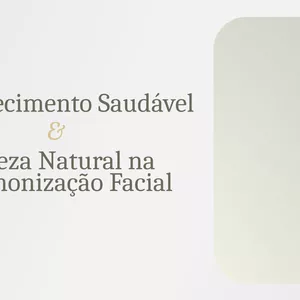 Imagem de capa para o Curso online GRAVADO - Envelhecimento Saudável  &  Beleza Natural na Harmonização Facial