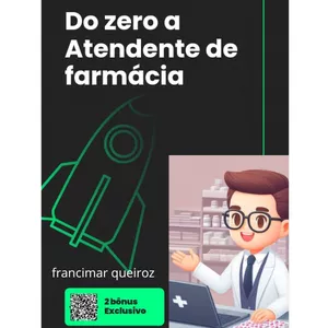 Imagem de capa para o Ebook Do Zero a Atendente de Farmácia 