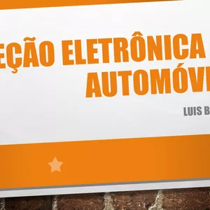 Imagem de capa para o Ebook injeção eletrônica de automóveis
