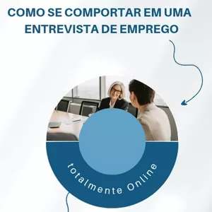 Imagem de capa para o Ebook Aprenda a se comportar em uma entrevista de emprego