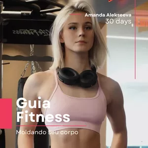 Imagem de capa para o Ebook Guia Fitness - Amanda Alekseeva