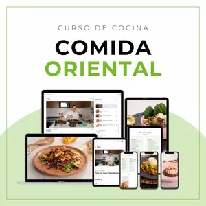 Imagen de portada para Curso online Curso de Cocina Comida Oriental