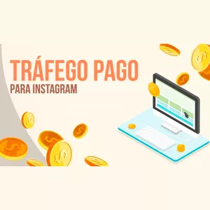 Imagem de capa para o Curso online Tráfego pago para Instagram