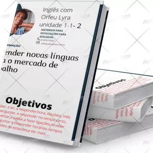 Imagem do curso inglês com Orfeu Lyra unidade 1-1-2