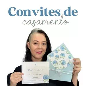 Imagem de capa para o Curso online Convites de Casamento