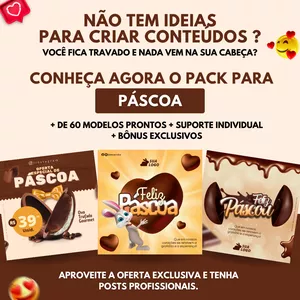 Imagem de capa para o Ebook Pack Páscoa 