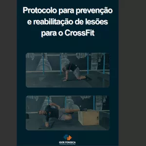 Imagem de capa para o Ebook Protocolo para prevenção e reabilitação de lesões para o CrossFit
