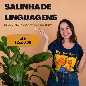 Imagem de capa para o Curso online Salinha de Linguagens