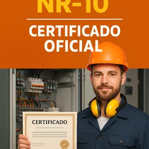 Imagem de capa para o Curso online Formação Avançada NR-10 – Certificado Oficial 