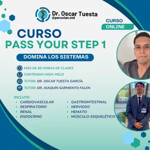 Imagen de portada para Curso online PASS YOUR STEP 1: Domina los sistemas más preguntados