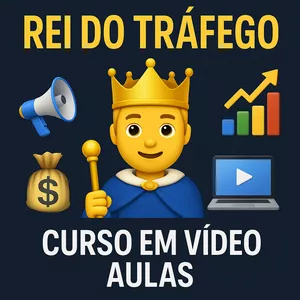 Imagem de 👑 REI DO TRÁFEGO - Curso em Vídeo Aulas 🚀💻 criado por Marketing Lucrativo na hotmart