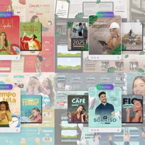 Imagem de capa para o Curso online Pack Canva QD