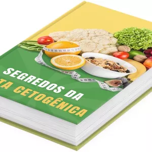 Imagem de capa para o Ebook Os segredos da dieta cetogênica