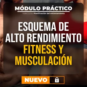 Imagen de portada para Curso online Esquema de Alto Rendimiento para Fitness y Musculación