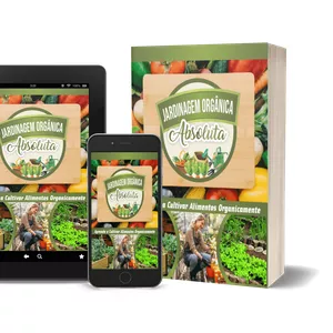 Imagem de capa para o Ebook JARDINAGEM ORGÂNICA ABSOLUTA