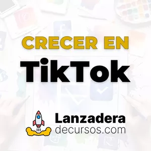 Imagen de portada para Curso online Crecer en TikTok