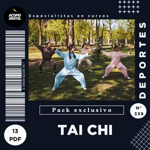 Imagen de portada para Ebook Curso de Tai Chi en PDF | Libros de Tai Chi | 13 ebooks en PDF