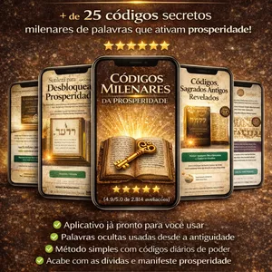 Imagem de capa para o Ebook Códigos Milenares da Prosperidade 8.2