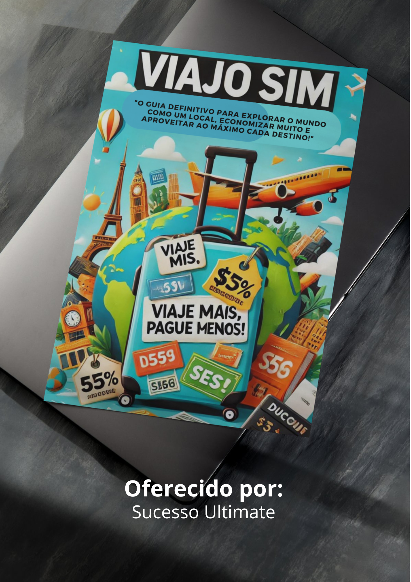 Imagem do curso VIAJO SIM - O Guia Definitivo para Explorar o Mundo como um Local, Economizar Muito e Aproveitar ao Máximo Cada Destino!