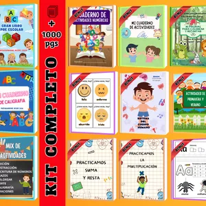 Imagen de portada para Ebook KIT COMPLETO DE ACTIVIDADES EDUCATIVAS