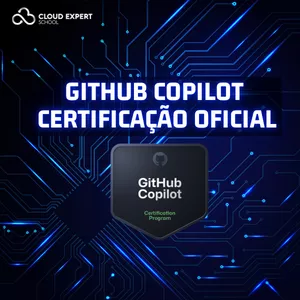 Imagem de capa para o Curso online GitHub Copilot