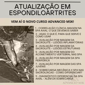 Imagem de capa para o Curso online Atualização em espondiloartrites