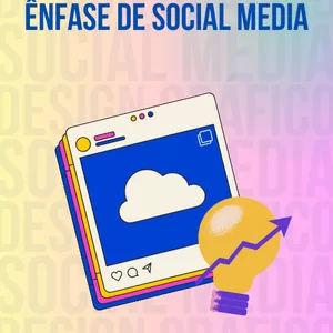 Imagem de capa para o Ebook Design Gráfico com ênfase de Social Media