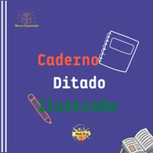 Imagem de capa para o Ebook Caderno de Ditado Ilustrado
