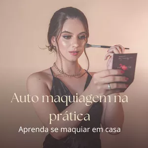 Imagem do curso Auto maquiagem na prática 