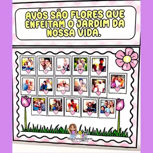 Imagem de capa para o Ebook 🌸 PAINEL DIA DOS AVÓS! 👵👴