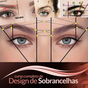 Imagem de capa para o Curso online Curso Design de Sobrancelhas Completo