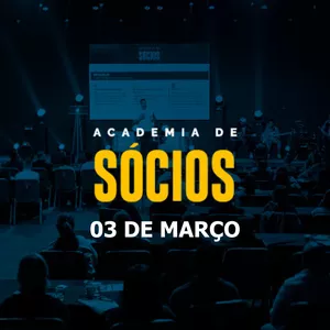 Imagem de capa para o Curso online Masterclass Academia de Sócios (Presencial em SP + Happy Hour com Founder)