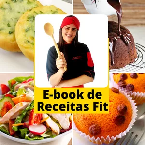 Imagem de capa para o Ebook E-book de Receitas Fit da Nutri