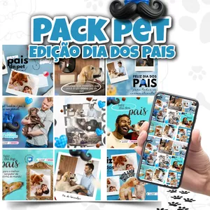 Imagem de capa para o Curso online Pack pet edição dia dos pais