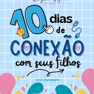 Imagem de capa para o Curso online 10 dias de conexão com seus filhos
