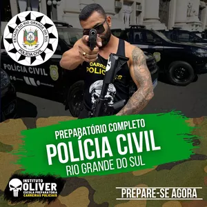 Imagem de capa para o Curso online 👮‍♂️Preparatório Completo POLÍCIA CIVIL do Rio Grande do SUL 👮‍♂️ PCRS - Instituto Óliver