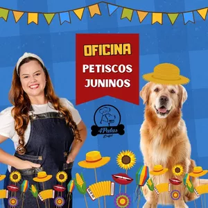 Imagem de capa para o Curso online Oficina de Petiscos Juninos- 4 Patas Buffet